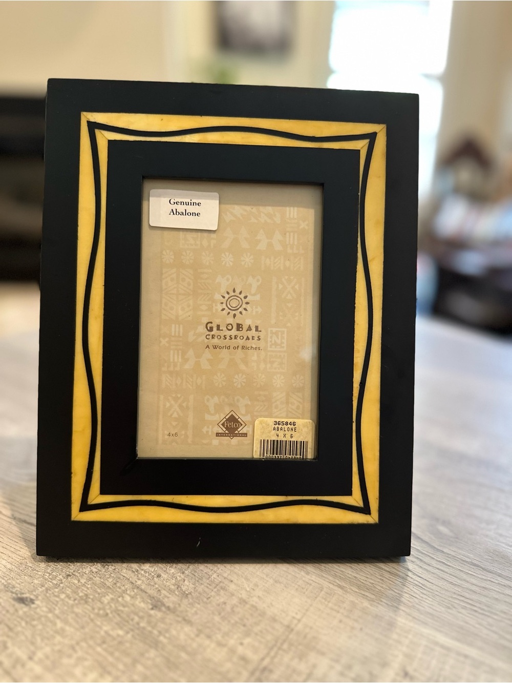 Abalone Inlay Picture Frame For 4x6 Photo